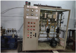 Methanol reactor: High pressure packed bed modular catalytic reactor is used to conduct the experimental run for the synthesis of methanol from syngas using Cu-Al-Zn based catalysts.